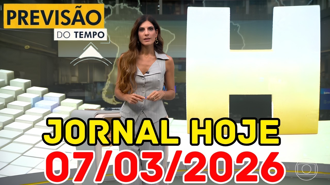 RISCO DE ALAGAMENTO: Cidades de Minas e São Paulo em alerta | Previsão do Tempo Jornal Hoje 07/03
