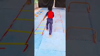 Obstacles course - agility training for children at Smart Kids School.