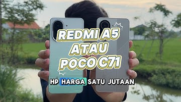 Which is better, Poco C71 or Redmi A5?