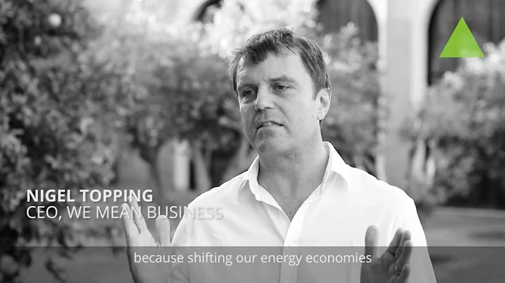 A just transition is very important for climate change - Nigel Topping, CEO of We Mean Business