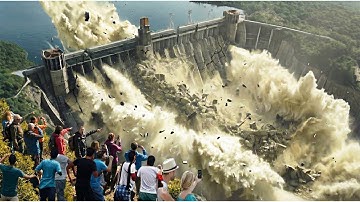 Moments Filmed Seconds Before Disasters - Best of 2025