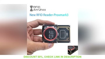 NEW Proxmark3 512M RFID Card Reader IC/ID Key Writer NFC 5.0 Smart Chip Copier Programmer Kit UID S5