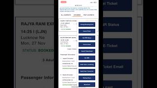 How to Cancel IRCTC Train Tickets- Cancel Train Ticket shorts irctc