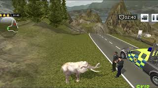 Angry Animals Police Transport gameplay #01 Bear and Elephant Transportation  - Android Gameplay HD screenshot 5