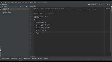 #1 Zadania PYTHON  podstawa - zamień w zdaniu wszystkie pierwsze i ostatnie litery wyrazu na duże.
