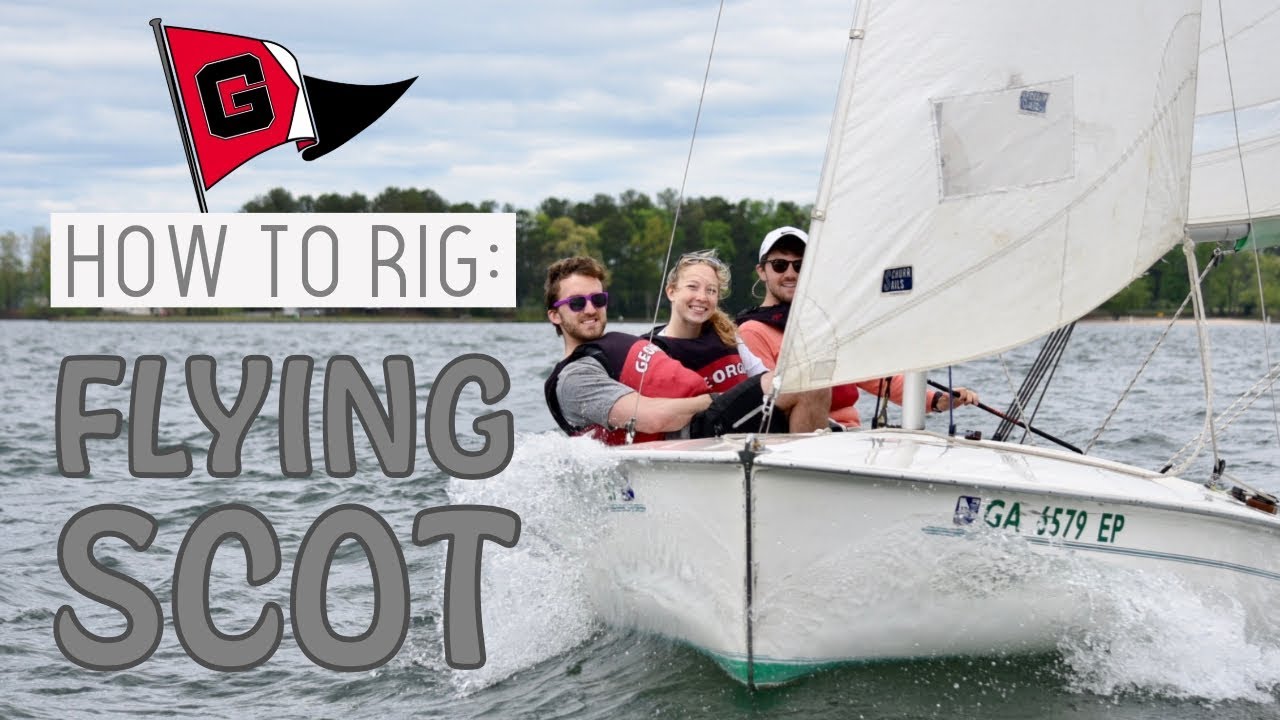 rigging a flying scot sailboat