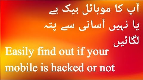 phone hack hai kaise pata lagaye | phone hacking check
