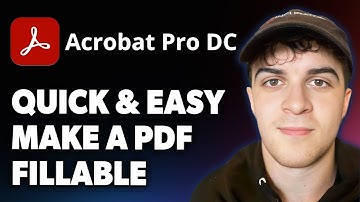 How to Make a PDF Fillable in Adobe Acrobat Pro DC Quick & Easy!  [2022 Full Guide]