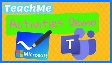 How to use Microsoft Whiteboard in Microsoft Teams Lessons Demo 2021