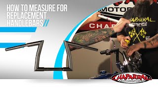 Motorcycle Handlebars - How to Measure for Replacement Handlebars