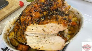 Garlic Butter Roast Turkey Recipe: Easy And Delicious Thanksgiving Recipe