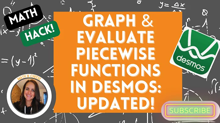 EASIEST way to Graph & Evaluate Piecewise Functions in Desmos: Updated Version!