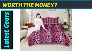 Feelyou Leopard Print Comforter: Wildly Chic Queen Bedding!