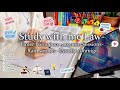 Study with me 5h Live Estudia conmigo 🌧Rain sounds- ⏱Timer alarm- ✨Pomodoro 55x5 min