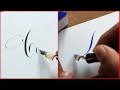 ODDLY SATISFYING VIDEO COMPILATION (BEST COPPERPLATE CALLIGRAPHY) #2