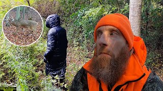 Mystery Trespasser Confronted (Seriously Clueless!) - Spoils Deer Bowhunt on Big Bucks