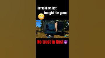 1st rule of Rust… 🥲 #rust #rustconsole #rustソロ #rustрейд #rustpvp #rustraid #rustpve #fyp