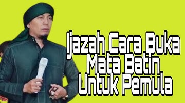 Ijazah Cara buka Mata Batin Pemula KUB (Kang Ujang Busthomi)