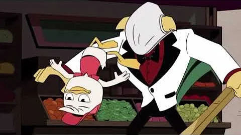 Huey Beats up Steelbeak and Saves Lena - The Split...
