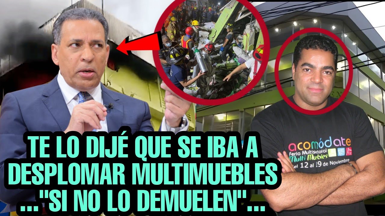 Al Fin Salió A Relucir Toda La Verdad Señores Oye Porque Fue Que Realmente Se Desplomó Multimuebles.
