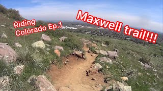 Riding Maxwell Trail!! Riding Colorado Ep.1