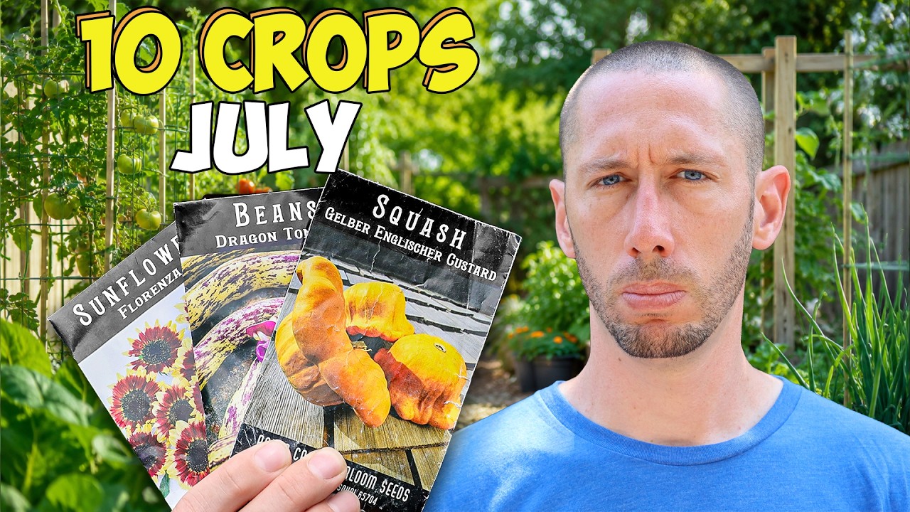 10 Crops You'd Be Foolish Not to Plant in July