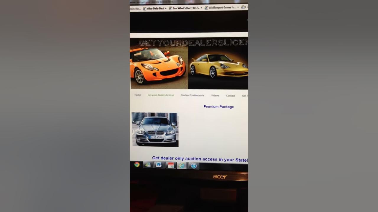 Oklahoma dealers license YouTube