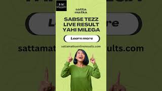 Satta Matka DPBOSS Kalyan Matka Result