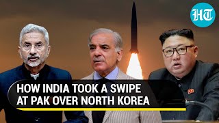 Information North Korea getting Pak help for nukes India takes a dig at Islamabad as Kim fires more missiles Update