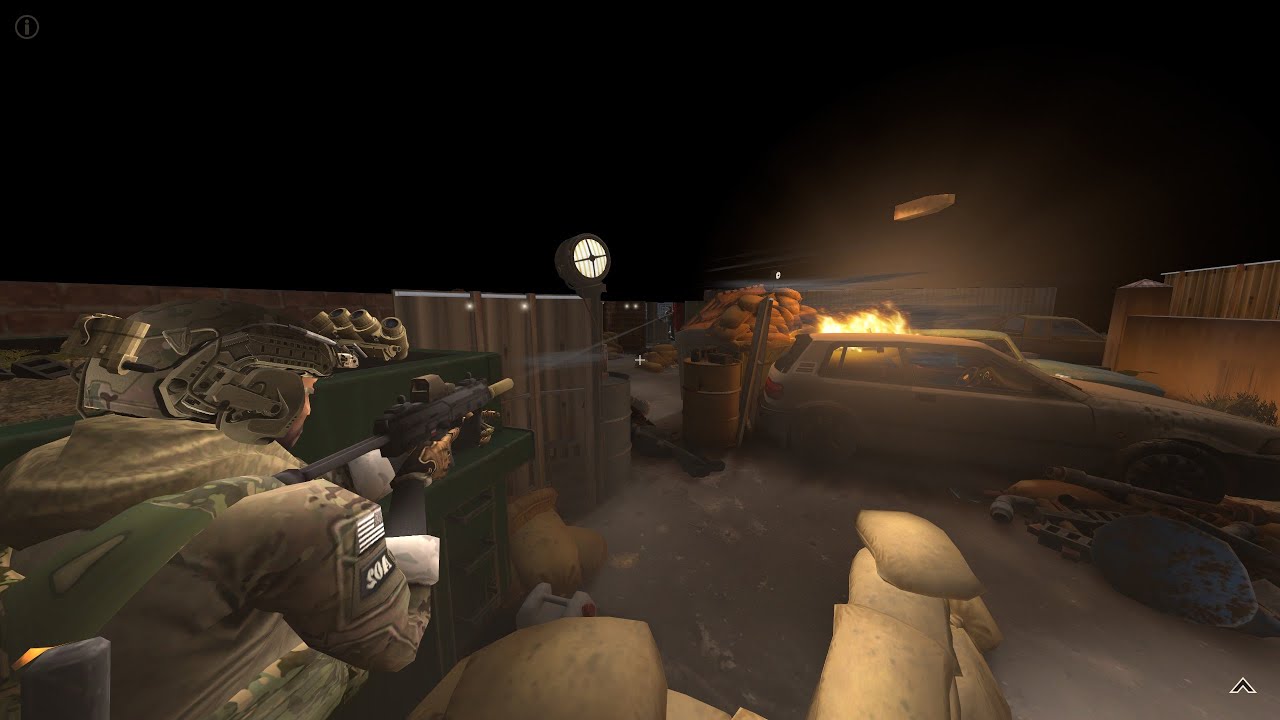 Delta Force Direct Action raid on terrorist hideout. Door Kickers 2.