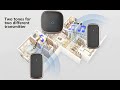 How to set bonace b111 doorbell with different transmitter different tones for same receiver