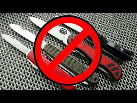 Почему не стоит покупать швейцарские ножи Victorinox?!
