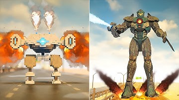 GIPSY AVENGER vs AEON Robot | Teardown