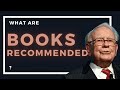 Warren Buffett Books Recommendation