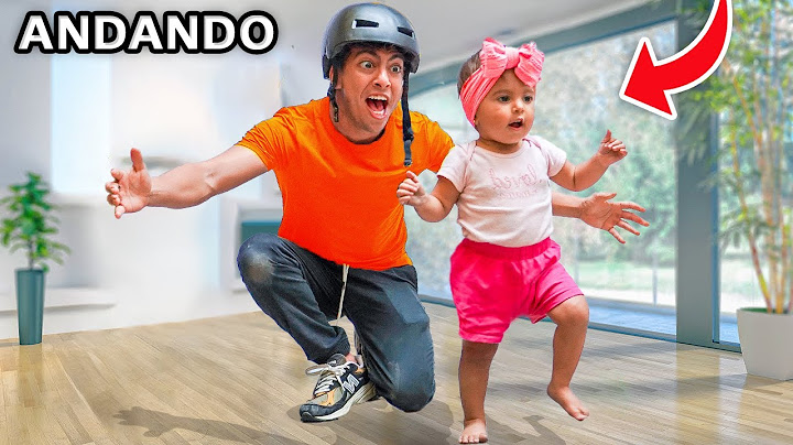 ENSINEI MINHA FILHA A ANDAR!