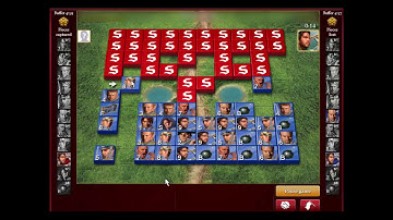 Mystery Player Stratego Tutorial Series(Flag up Front) Game 10 of 25