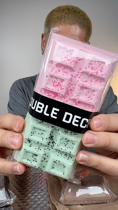 Unboxing the Greatest Chocolate Bars~ Double Decker Chocolate Bars #unboxing #shorts