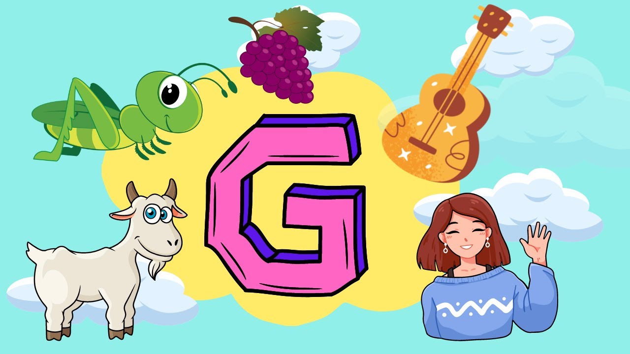 Words That Start With G Words That Start With Letter G For Toddlers Words That Start With G Words That Start With Letter G For Toddlers