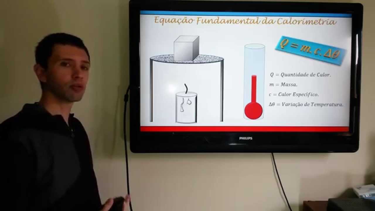 Vídeo-aula de calorimetria