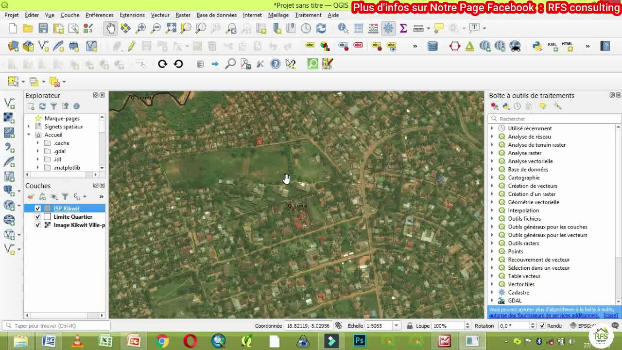 Digitalisation sur QGIS : Part 1
