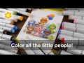 Color all the little people! #thehumanrainbow