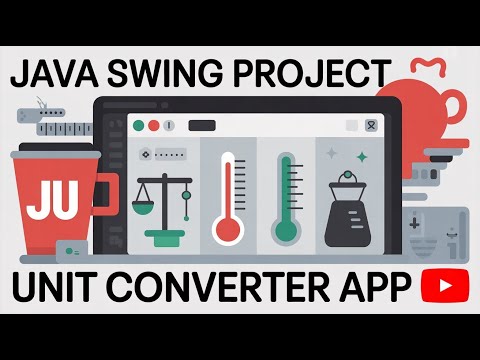 Java Swing Project 🔥 | Unit Converter App with Full Source Code