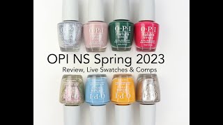 OPI Nature Strong Even More Flowerful Spring 2023: Review, Live Swatches & Comparisons