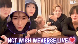 All Sub Nct Wish Weverse Live 11.23.25 りょうとの時間