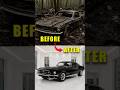 Car Restoration | Ford Mustang Fastback 1967 Full Rebuild from Scrap #shorts