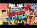 Blazing aura meta tier list prediction set 2 changes the game dragonball super fusion world