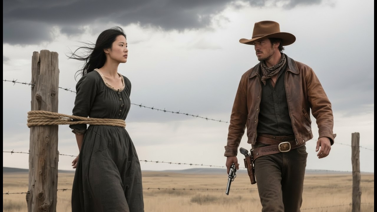 Cowboy Found a Chinese Woman Tied to a Fence -Then the Cowboy Made a Shocking Offer