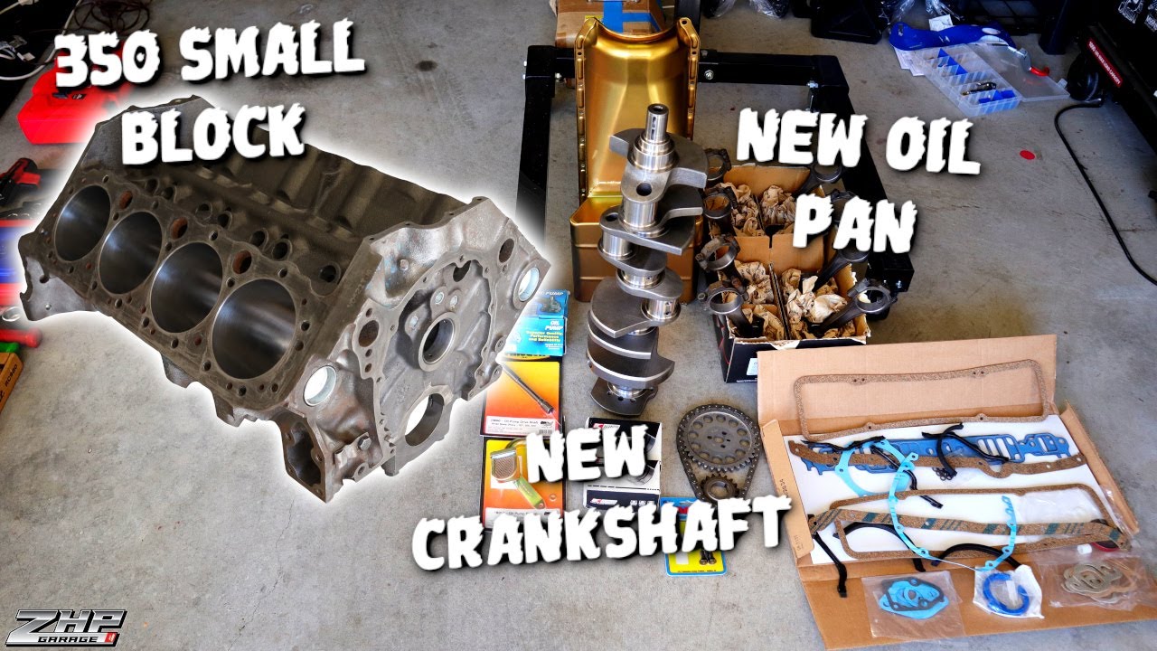 Building A 350 Small Block Chevy Start To Finish - Part 1