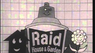 1960 Raid Home and Garden Insect Spray Commercial 2