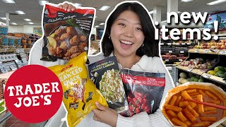 TRADER JOE'S FOOD HAUL! Trying Every NEW ASIAN Food at Trader Joe's 2023